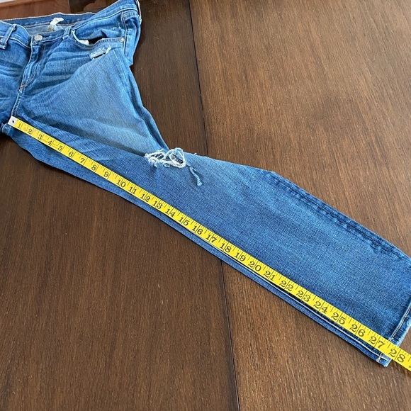 Rag & Bone Dash Distressed Denim Jeans Size 28 - Picture 13 of 16